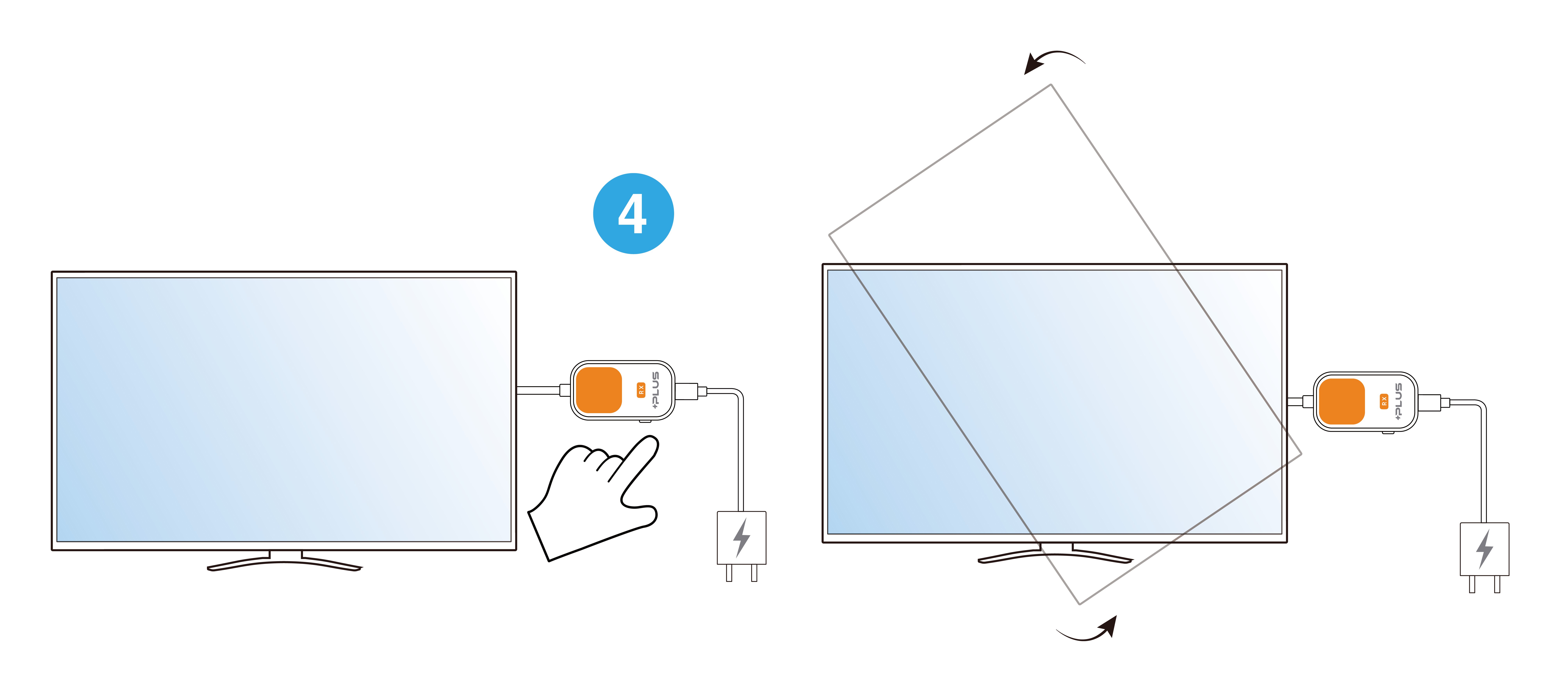 EZCast Pocket startup screen