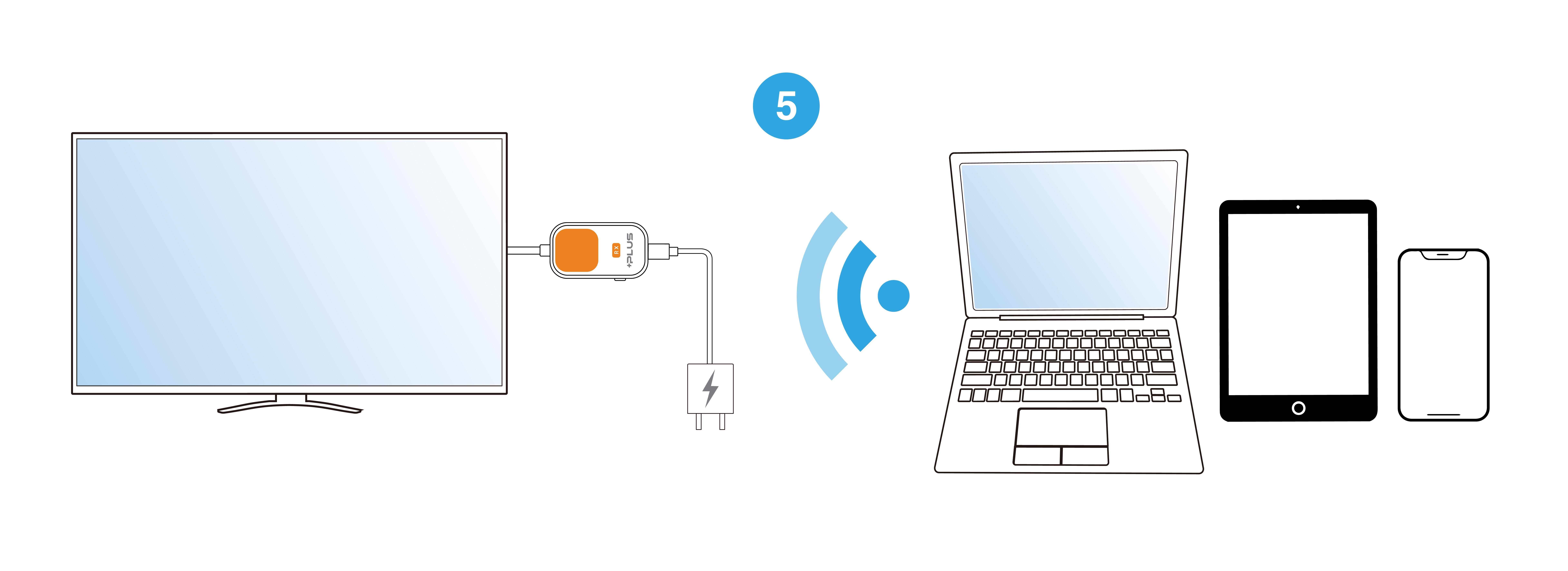 EZCast Pocket startup screen