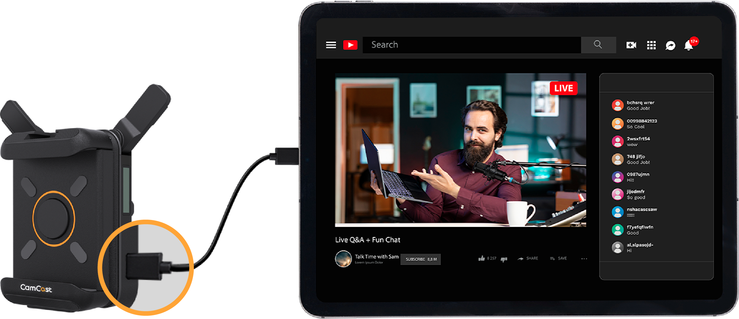 Live Streaming Setup